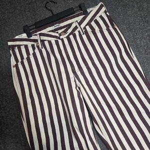 NWT Wrangler Women's Wanderer 622 High Rise Flare Jeans 32x34 Multicolor Striped